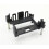 5G0998561 Car ACC Adaptive Cruise Control Module Sensor Bracket Black Sensor Bracket for A3 3