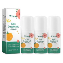 (3pcs) 1-3X Natural Deodorant For Kids & Teens Kids Whole Body 50ml Deodorant