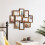 Collage Picture Frames - MDF - White - Wall Mounted for 10 Photos (4x6) 3