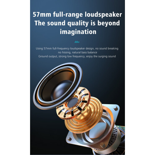 Μίνι Αδιάβροχο Ασύρματο Ηχείο RNCYN HIFI Stereo Subwoofer 2