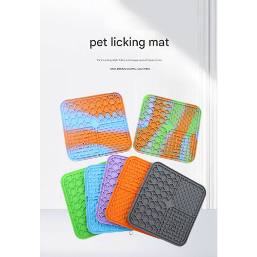 Pet Lick Pad Phoesky Σιλικόνη 20 cm Βεντούζα Κατά του πνιγμού Slow 1