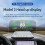 HeadUp Display Αυτοκινήτου RNCYN T3 OBD2 GPS HUD Οθόνη LCD 5 ιντσών Bluetooth 2