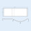 NES Home Nes Home P Shaped Right Hand 1500mm Curved Shower Bath Acrylic & Front Panel 7
