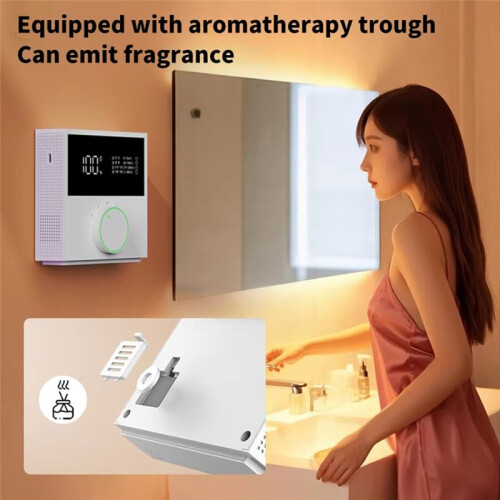 Negative Ion Air Purifier for Pet Room, Bedroom,Eliminates Formaldehyde, Odors with Aromatherapy Function 2