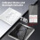Tuya ZigBee  Curtain  2.5D RF433 Arc Glass Touch for Roller Blinds Shutters   APP Wireless Black 6