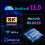 Αποκωδικοποιητής Android Smart TV RNCYN Android 13 Τετραπύρηνος WiFi 6 3