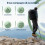 Waterproof Backpack Cover Nylon 70D 210T Durable Black 35-50L 4