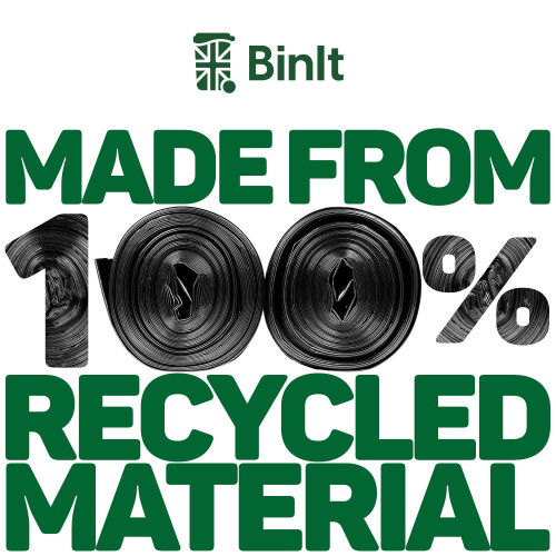 BIN IT 40 Everyday 70L Strong & Secure, Refuse Sacks, Bin Bags, Bin 1