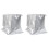 2X Front Load Laundry Dryer Covers Washing Machine Cover Dustproof Home Storage Cover Waterproof Case Sunscreen,L 1