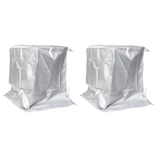 2X Front Load Laundry Dryer Covers Washing Machine Cover Dustproof Home Storage Cover Waterproof Case Sunscreen,L
