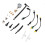 Durable ABS Fuel Pressure Gauge Kit 11