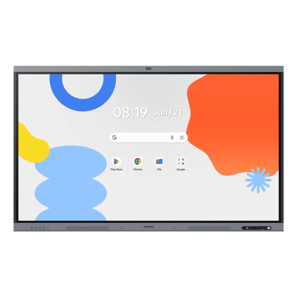 Samsung Lh75wafplgc Interactive Whiteboard 190.5 Cm (75") 3840 X 2160 Pixels Touchscreen Black/Grey 8806097620204
