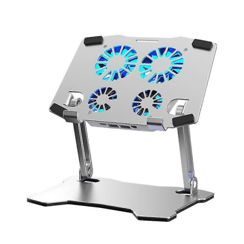 Adjustable Tablet Stand Gaming Tablet Cooler for Tablet Pc Support Tablet Stand Cooling Fan Pad Tab