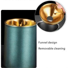 with Lmell Lids Stainless Steel Dark Fashion Green Gold-Plated_Good quality