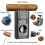 Cigar lighters, flashlight lighters, refillable butane lighters with cigar cutters, V-cut cigar punc 1