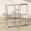 Homcom HOMCOM Open Portable Wardrobe, Clothes Rack with 8 Shelves, Light Grey 3