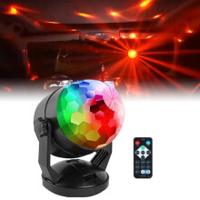 Mounted Led Vehicle Seven Color Spherical Rotate Projection Room Decoration Lamp