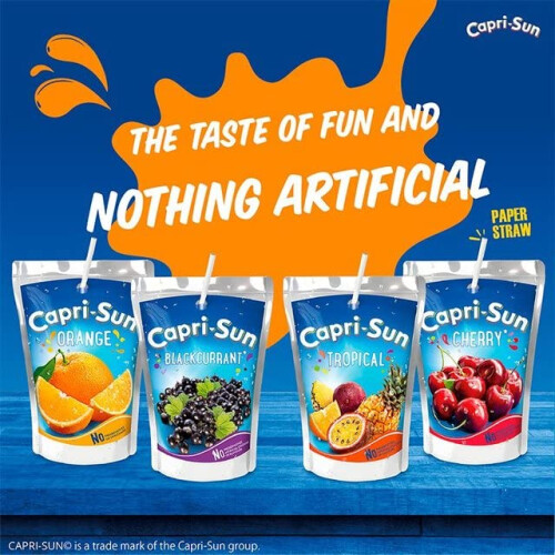 Capri Sun Blackcurrant 8 x 1