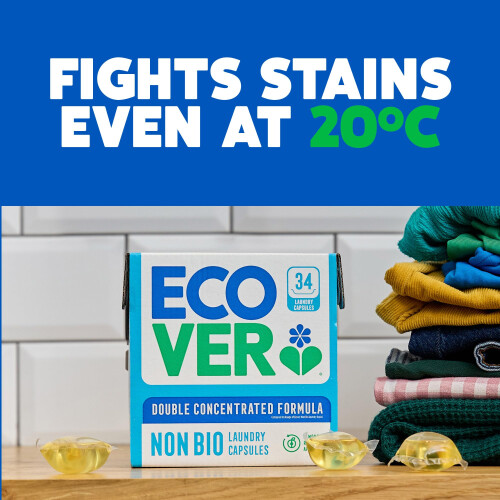 Ecover Ecover Bio Washing Capsules - Laundry Capsules/Tablets - Laundry 2