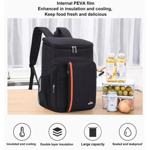 Insulated Backpack - DARMOWADE - Cooler - 18L - Waterproof - Ideal for picnics 1