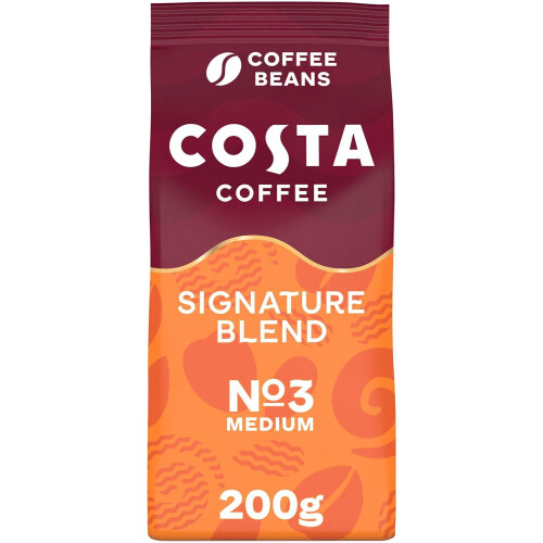 Costa Coffee COSTA COFFEE Beans Signature Blend, 1000g, 5 Count 2
