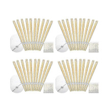 40 Pack Beeswax Ear Candles Wax Removal, 9 Inches Natural Ear Wax Candles for Ear Candling Wax Removal, Ear Candling Candles for Ear Cleaning
