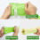 Biodegradable Compostable Bin Liners 20L Tie Handle, 100PCS Food Waste Bags 5