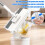 Multifunctional Lazy Mop with One Click Cloth Grip - Hands-Free Flat 6