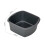 Addis Addis 8 Litre Small Rectangular Bowl, Metallic Silver, 8L, 319251 4