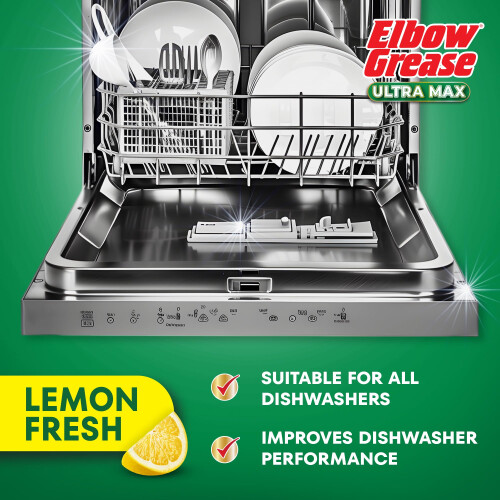 Elbow Grease Ultra Max Dishwasher Cleaner (Lemon, 250ml) 2