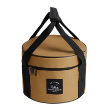 Sundick Tableware Storage Bag Oxford Cloth Pot Storage Bucket Bag Waterproof Camping Bowl Cup Container M