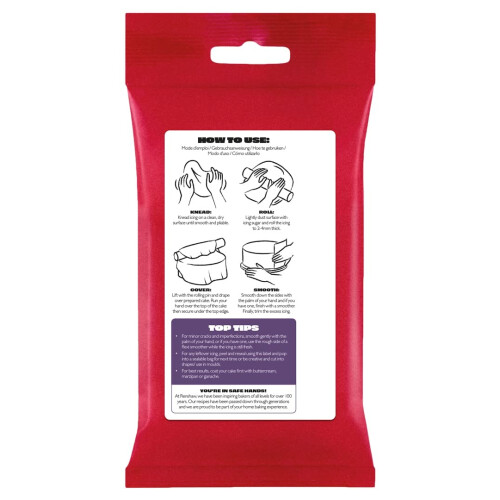 Renshaw Deep Purple Ready to Roll Icing 500g (Multipack 2X 2