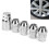 4x M12x1.5 Wheel Nut Locks 32mm Height 11