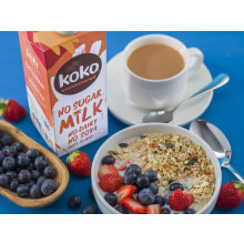 Koko Unsweetened No Sugar Mlk 12 x 1L Tastes like Dairy No Added Sug