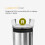 simplehuman CW0253 code R Custom Fit Bin Liner, White Plastic 4