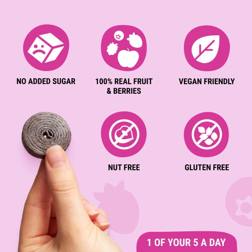 Bob Snail Fruit Roll Ups – Healthy Sweets Snacks, Real Dried Fruits, 2