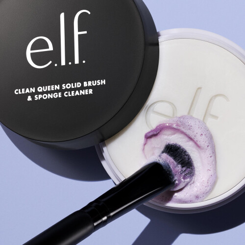 e.l.f. e.l.f. Clean Queen Solid Brush & Sponge Cleaner, Water-Activated Soap 2