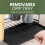 Coselena 2-Tier Black Dish Drainer Rack - Multifunctional Dish Rack 4