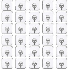 30 Pack Adhesive Hooks Heavy Duty Wall Hooks Strong Adhesive Hooks 22lbs/10kg