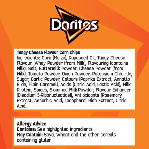 DORITOS TANGY CHEESE 30GX5PK 1