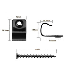 Stainless Steel Start Clips Deck Clips Universal Decking Clips with Decking Screws for Composite De