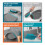 Beldray Beldray Pet Plus+ Rubber Dustpan And Brush Set - Non-Scratch Broom 4
