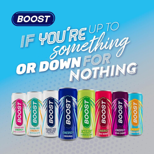 Boost Boost Energy Drink Original Flavour - 24 Pack Drinks with Caffeine, 2