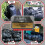 JeeJaan 200 Large Bin Bags Heavy Duty Black Refuse Sacks for 4