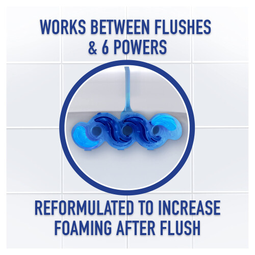 Harpic Harpic Active Fresh Toilet Rim Block Twin Pack, Atlantic Burst, Pack 2