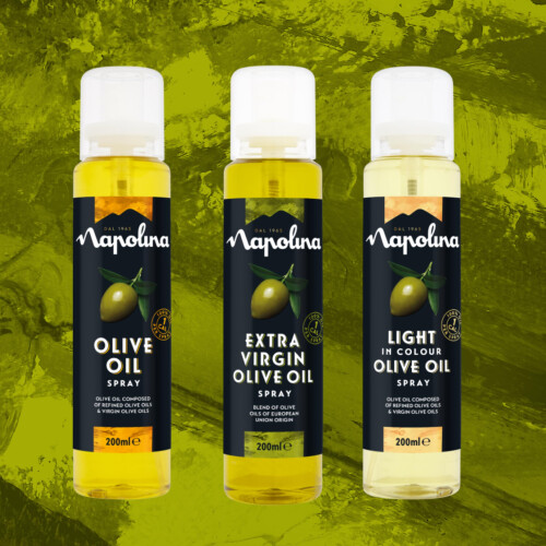 Napolina Extra Virgin Olive Oil Spray, 200 ml (Pack of 1