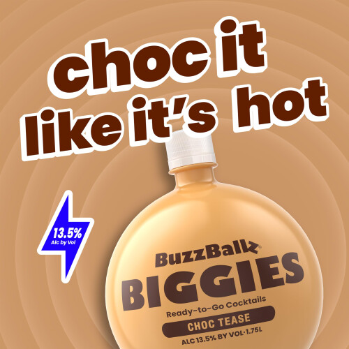 BUZZ BALLZ COCKTAILS BIGGIES (CHOC TEASE) 2