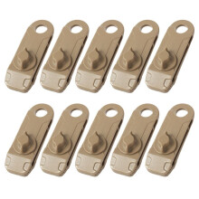 10 Pezzi di Clip di Fissaggio per -Clips Antivento Riutilizzabili per Tenda da Campeggio All'Aperto, Fibbia Tenditore per Corda per Telone,