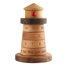 Lighthouse Calendar Desktop Ornaments Desk Calendar Holiday Gift Living Room Desk Calendar Calendar Ornaments