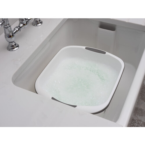 Addis Addis Premium Soft Grip Large Rectangular Washing Up Bowl 95 litre Whi 2